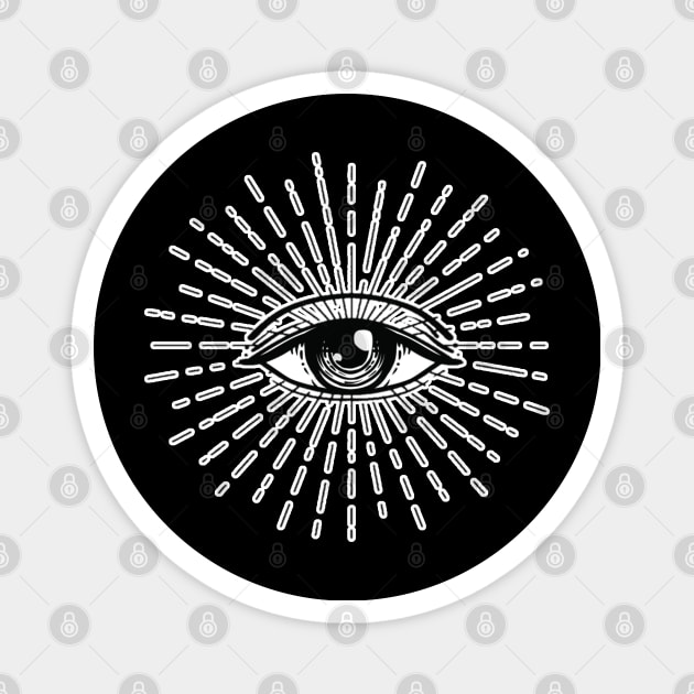 Eye Tattoo design Magnet by Jahaziel Sandoval